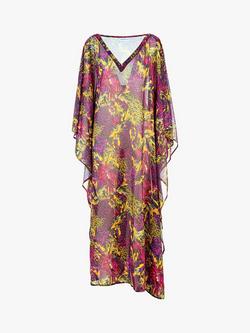 Seaspray Aruba Maxi Kaftan, Multi - view 2, Multi