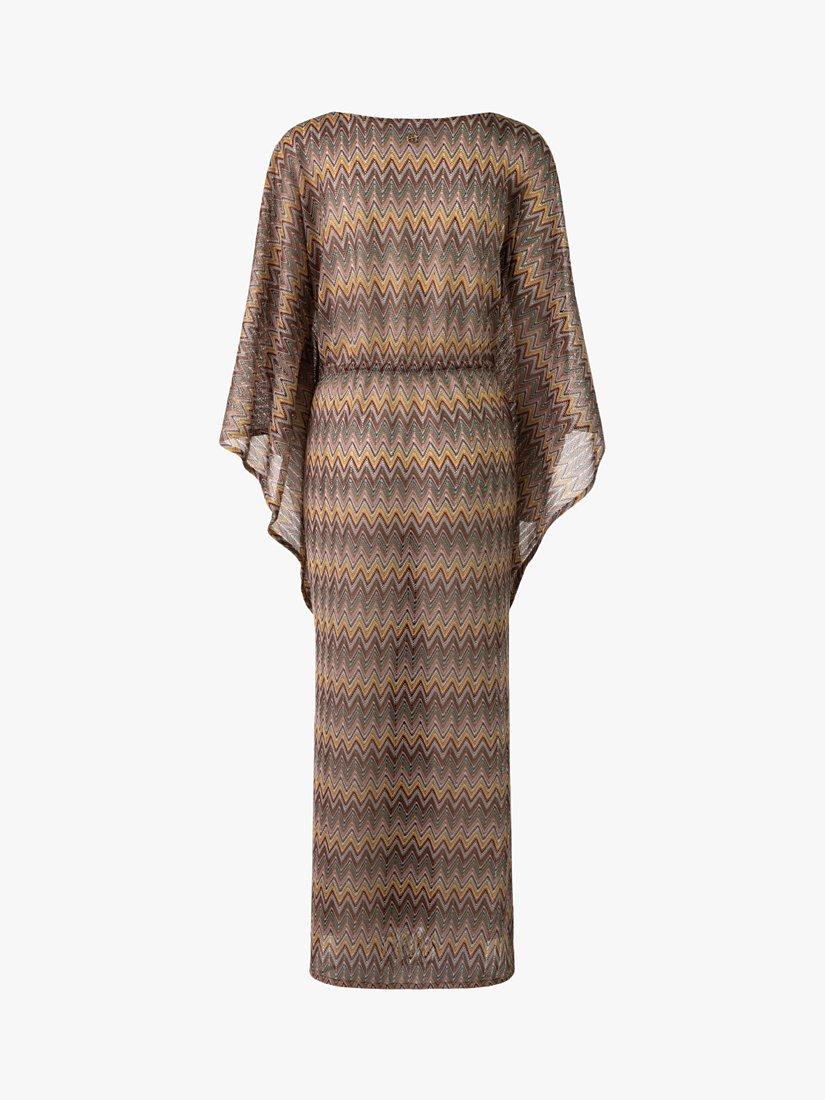 Product image 2 of 5, which shows Seaspray Adina Maxi Kaftan, Multi, L-XL