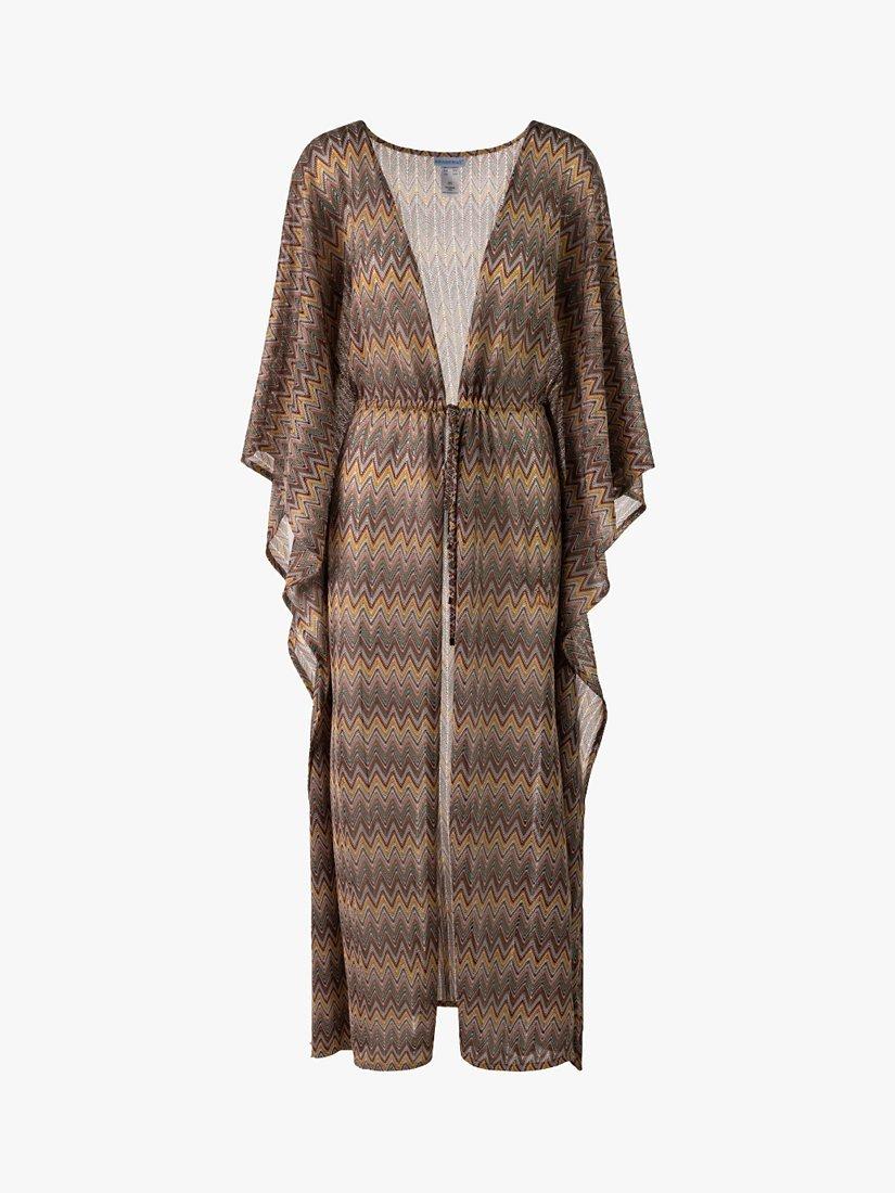 Product image 5 of 5, which shows Seaspray Adina Maxi Kaftan, Multi, L-XL