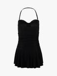 Seaspray Bora Bora Long Length Swim Dress, Black