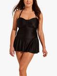 Seaspray Bora Bora Swim Dress, Black