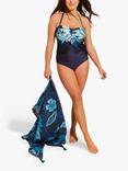 Seaspray Kerala Bandeau Long Length Swimsuit, Multi