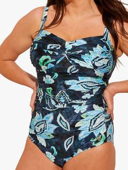 Seaspray Kerala Twist Bust Swimsuit, Multi, Multi