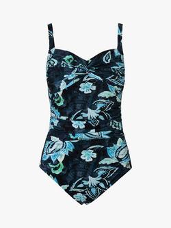 Seaspray Kerala Twist Bust Swimsuit, Multi - view 2, Multi