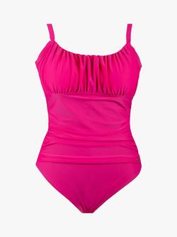 Seaspray Madeline Gathered Swimsuit - view 2, Pink