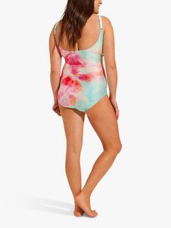 Seaspray Positano Classic Draped Swimsuit, Multi - view 2, Multi
