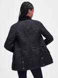 Barbour Beadnell Diamond Quilted Jacket, Black