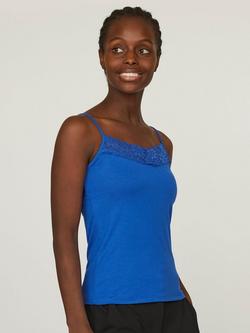 Sisters Point Vumi Lace Panel Top, Cobalt, Cobalt