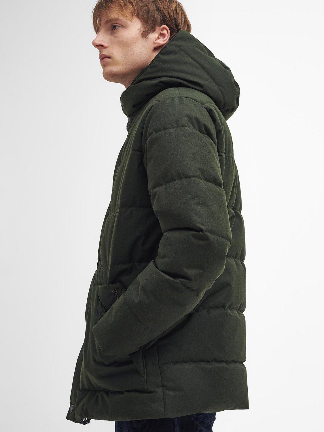 Barbour Brampton Puffer Jacket Sage