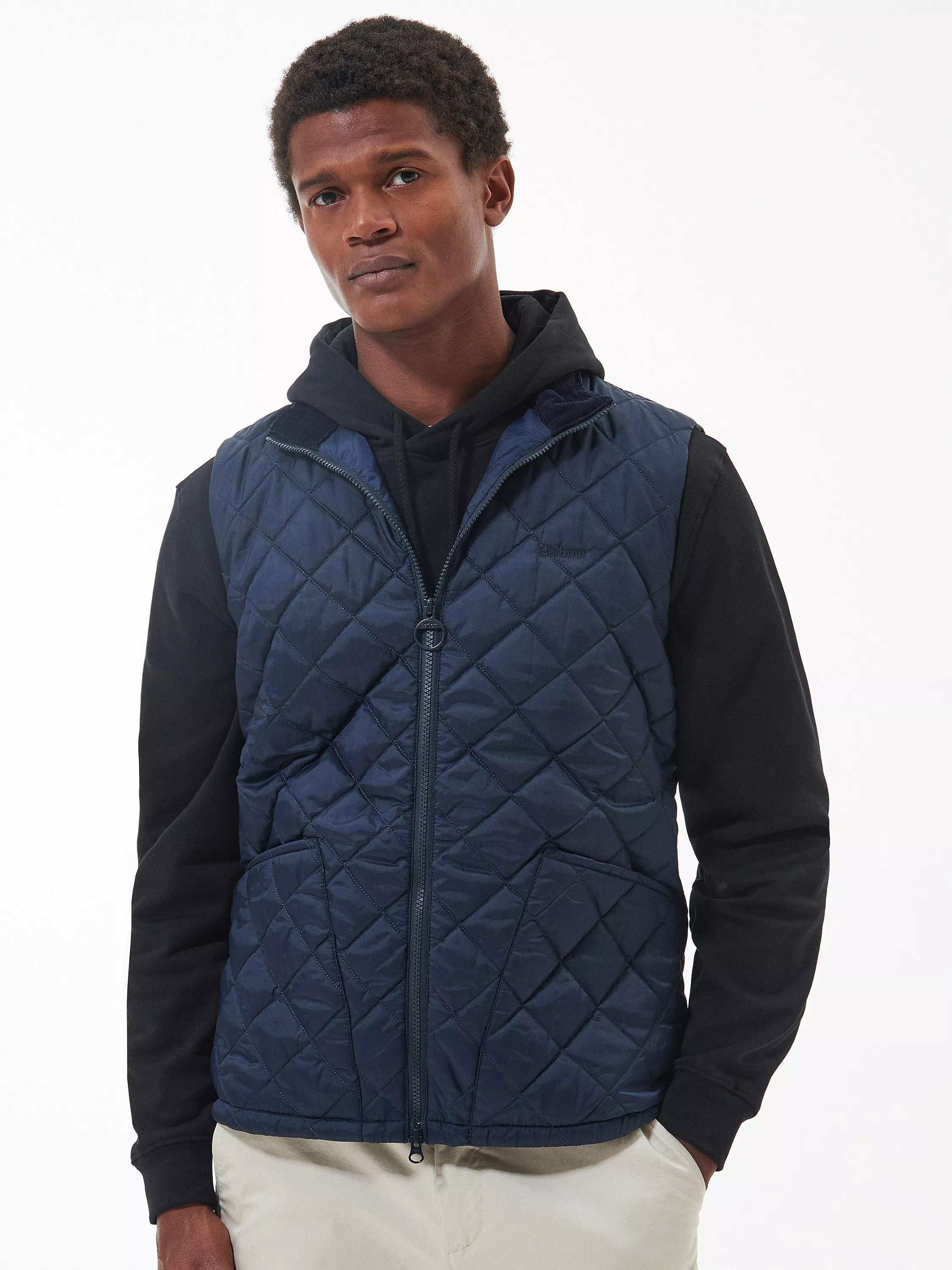 Barbour Monty Quilted Gilet Navy