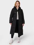 Sweaty Betty Nimbus Longline Puffer Coat, Black