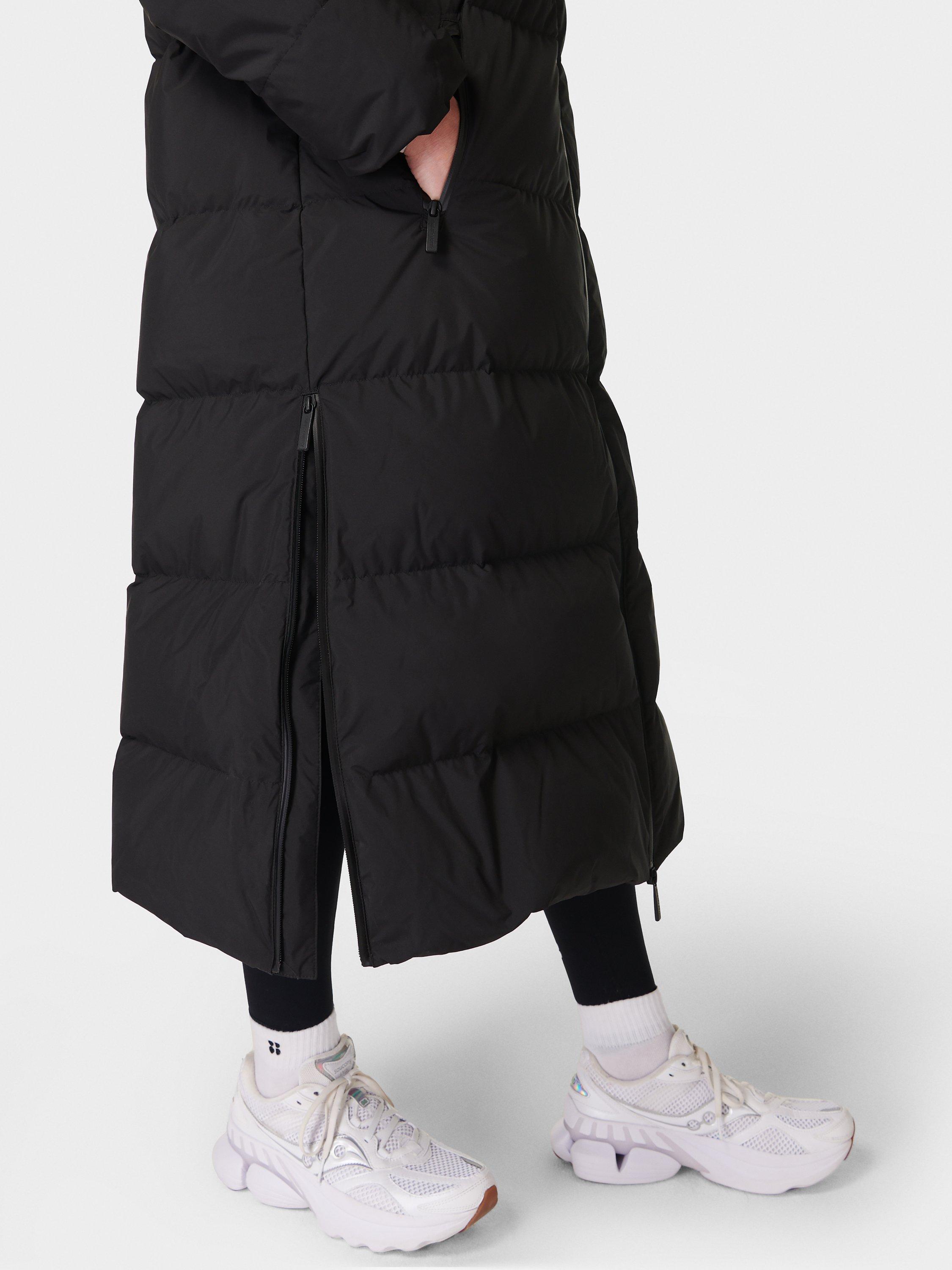 Nike black longline down filled coat online