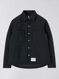 Edwin Sphere Regular Fit Padded Overshirt, Black