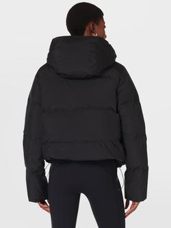 Sweaty Betty Nimbus Short Puffer Jacket - view 2, Black