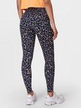 Sweaty Betty Power Workout Leggings, Orange Leopard Splash