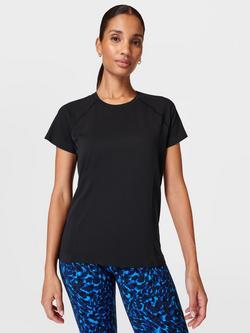 Sweaty Betty Athlete Seamless Featherweight T-Shirt, Black