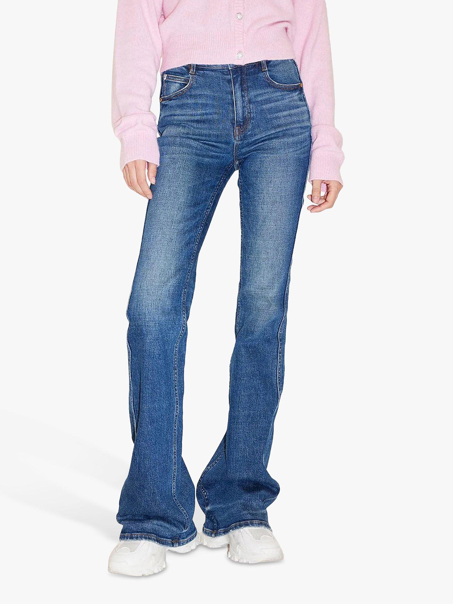 MISS SIXTY Slim Fit Flared Jeans, Deep Blue
