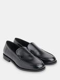 Whistles Jovie Patent Leather Slim Loafers, Black