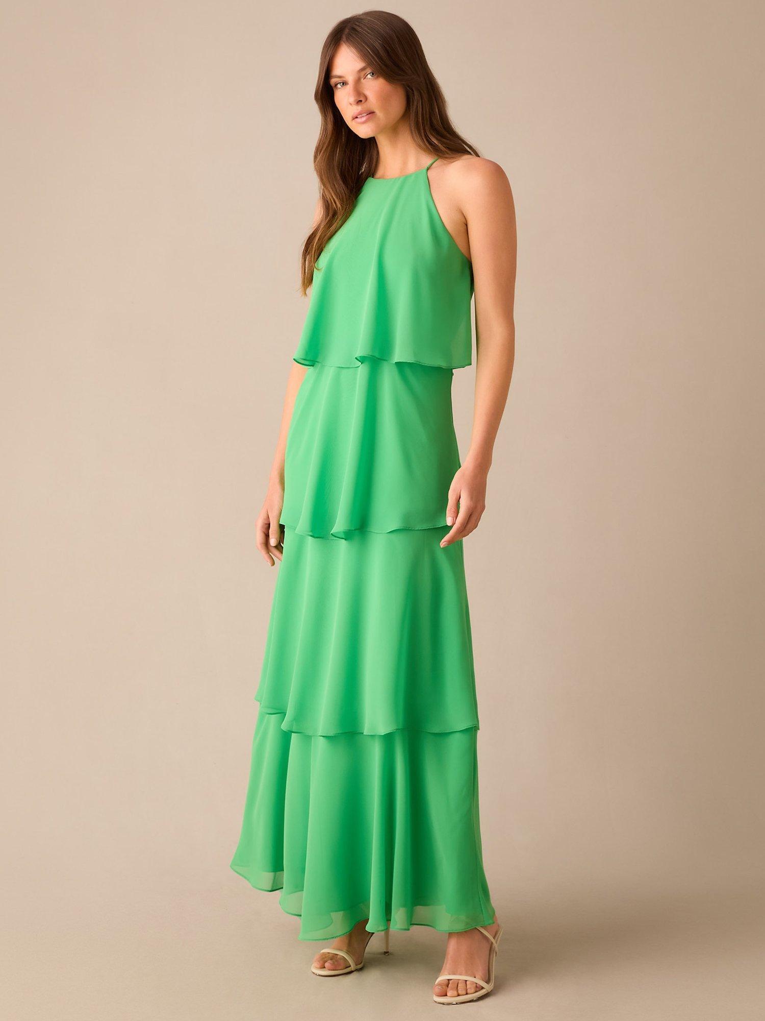 Ro&Zo Petite Savannah Maxi Dress, Green