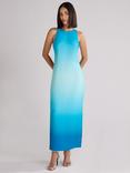 Ro&Zo Camilla Ombre Dress, Blue