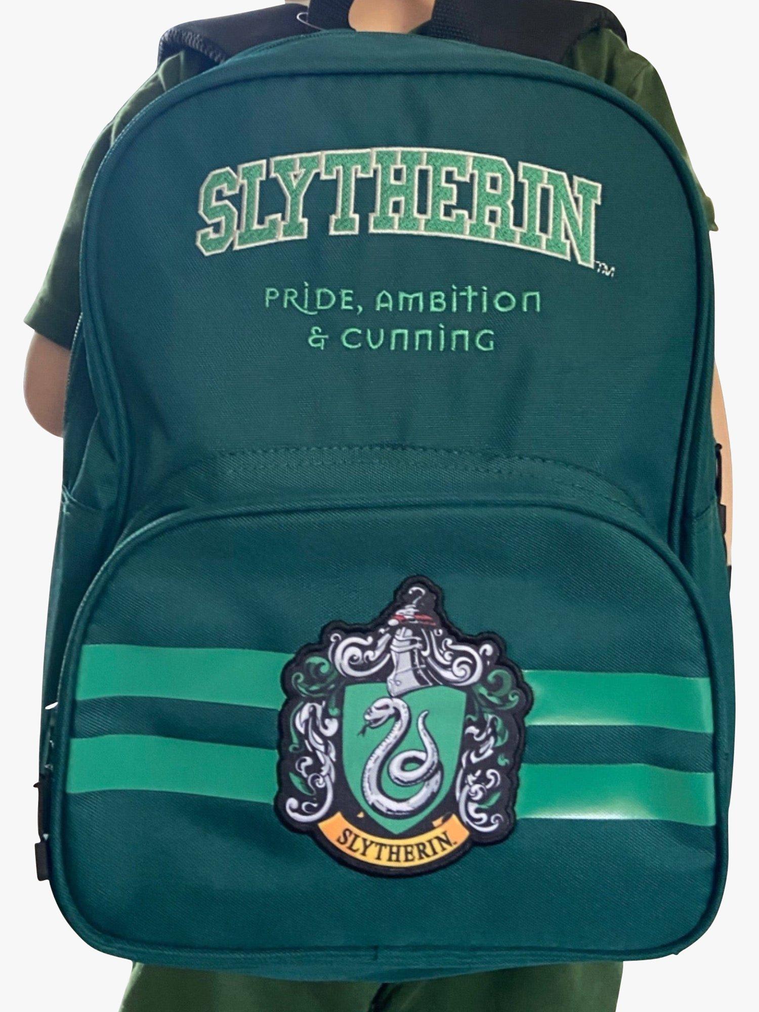 Product image 2 of 4, which shows Fabric Flavours Kids' Harry Potter Slytherin Backpack, Green