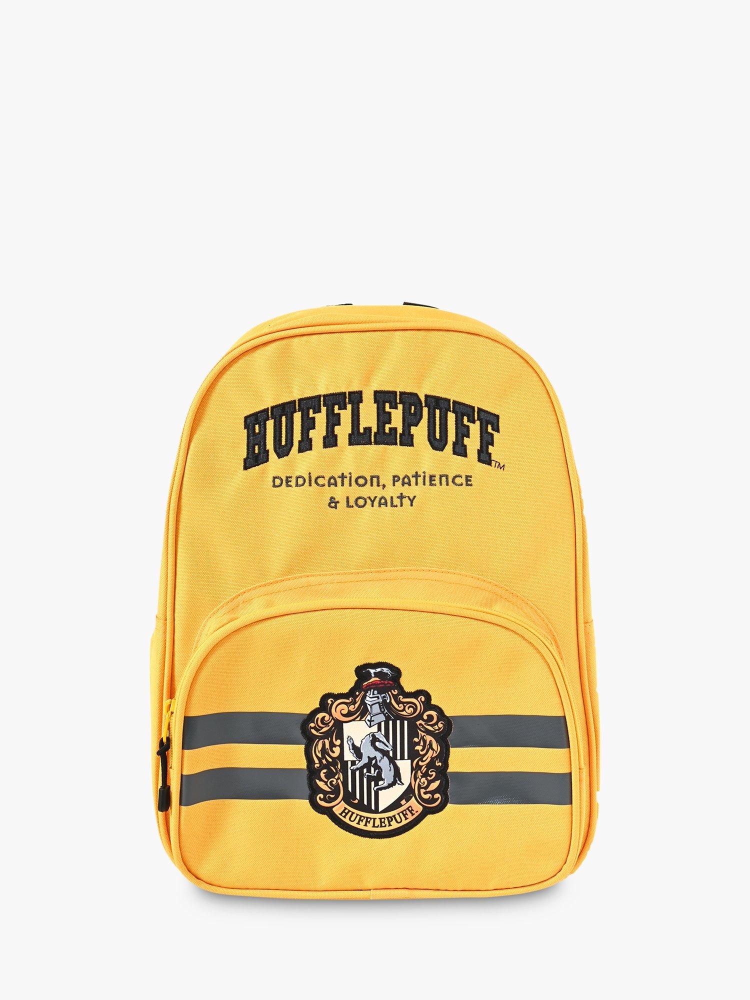 Harry potter backpack hufflepuff best sale