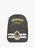 Fabric Flavours Kids' Harry Potter Hogwarts Crest Backpack, Grey Graphite