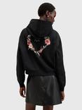 AllSaints Unity Pippa Hoodie, Black