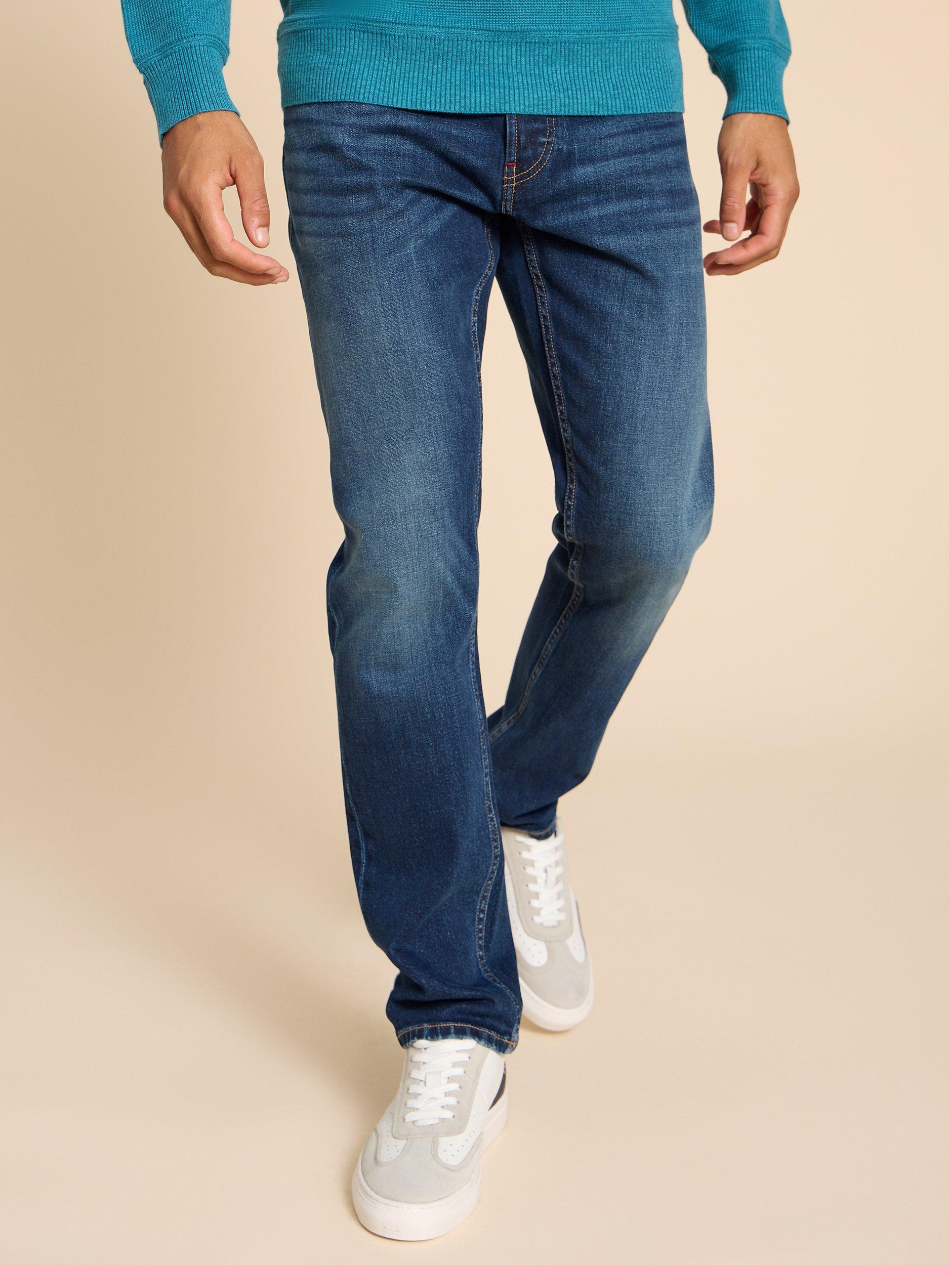 White Stuff Eastwood Slim Fit Jeans, Mid Denim