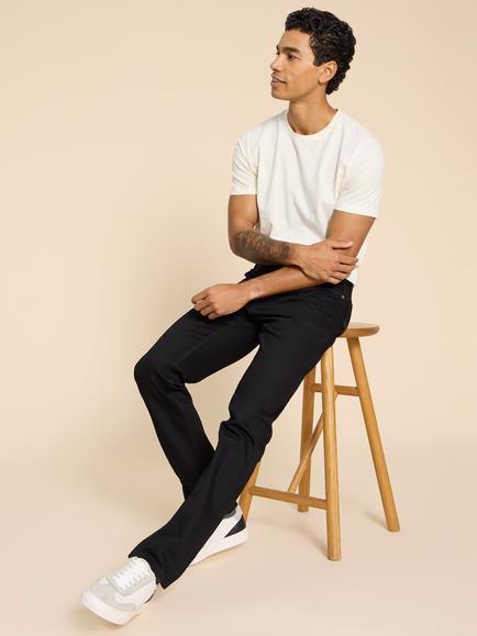 White Stuff Eastwood Slim Fit Jeans, Pure Blk