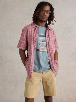 White Stuff Madras Shirt - view 2, Pink/Multi
