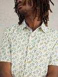 White Stuff Organic Cotton Lemon Shirt, White/Multi