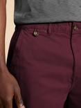 White Stuff Sutton Shorts, Dark Plum