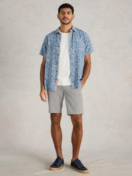 White Stuff Sutton Shorts, Ice Grey