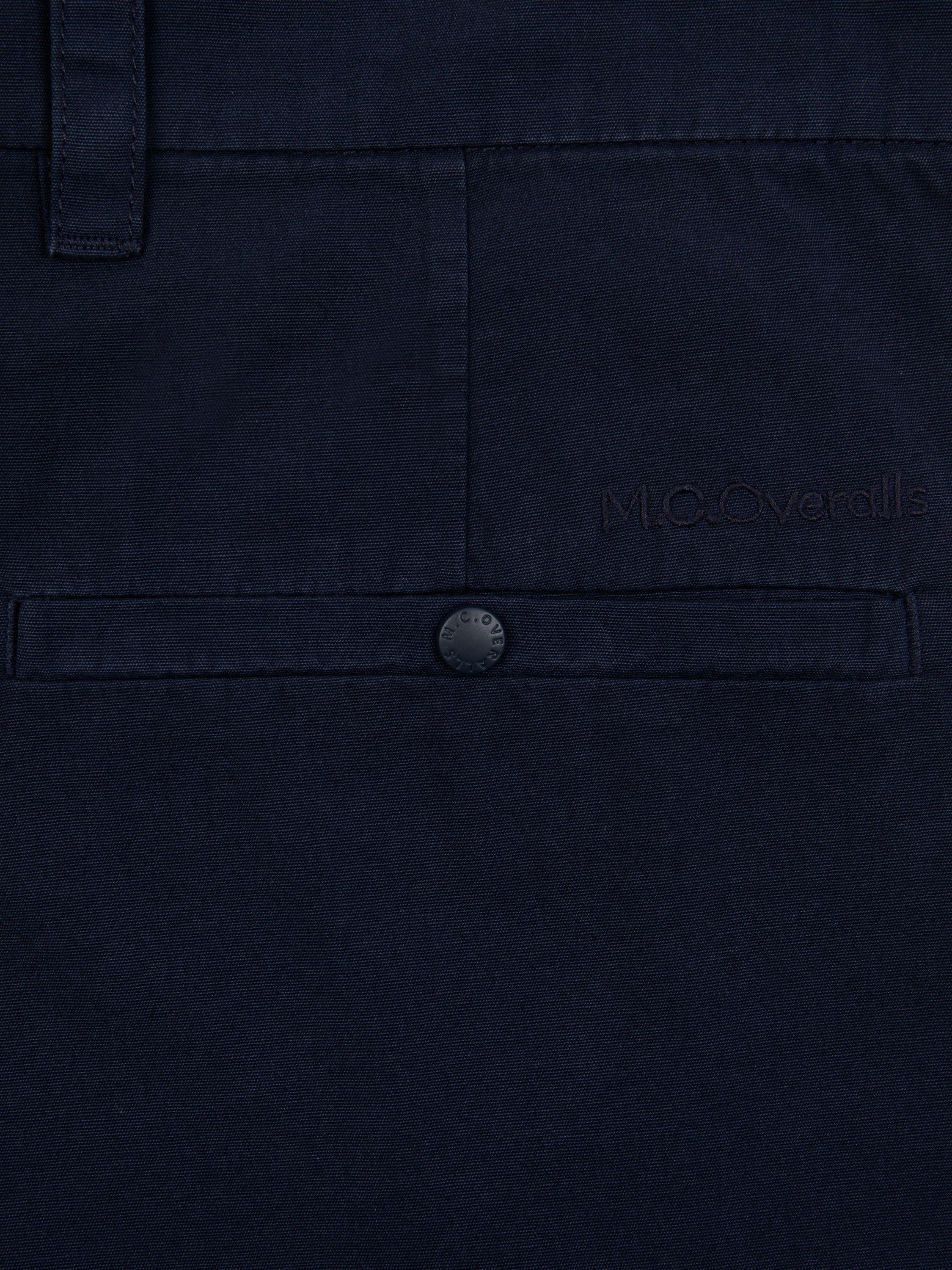 Product image 3 of 4, which shows M.C.Overalls Cotton Shorts, Navy, XXS