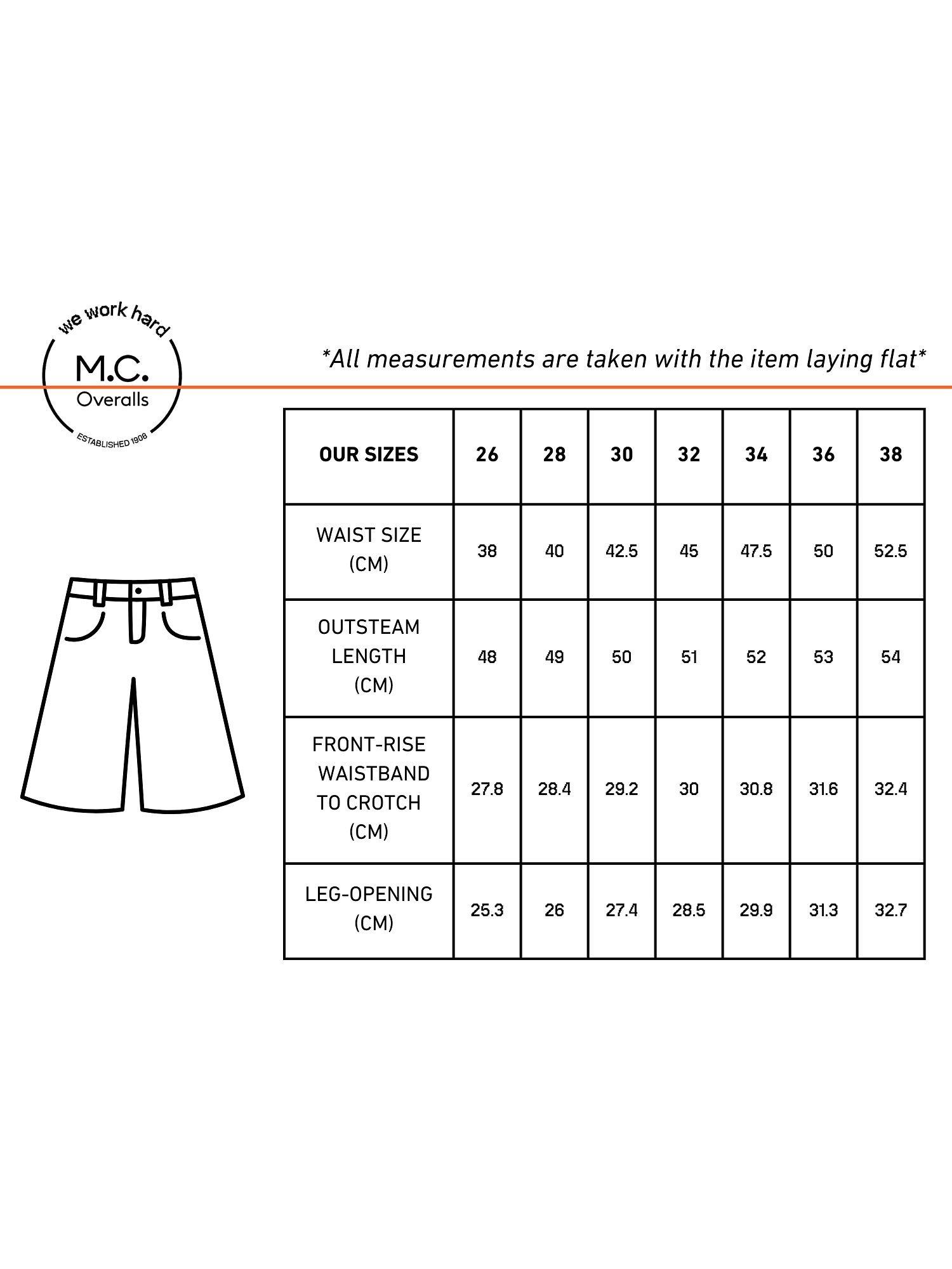 Product image 4 of 4, which shows M.C.Overalls Cotton Shorts, Navy, XXS