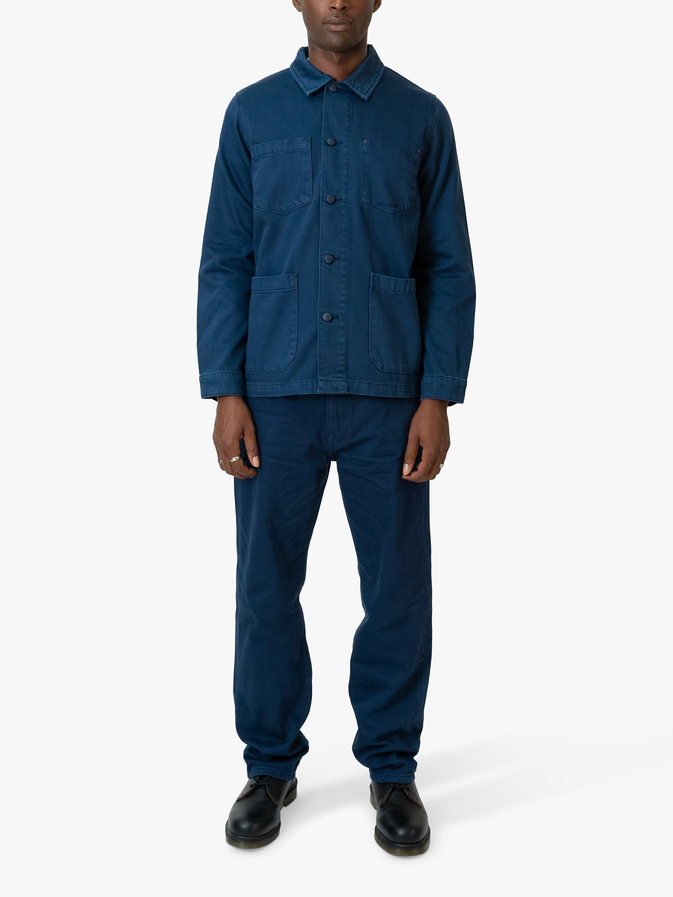 Product image 1 of 9, which shows M.C.Overalls 5 Pocket Regular Fit Denim Jeans, Navy, W26/L32