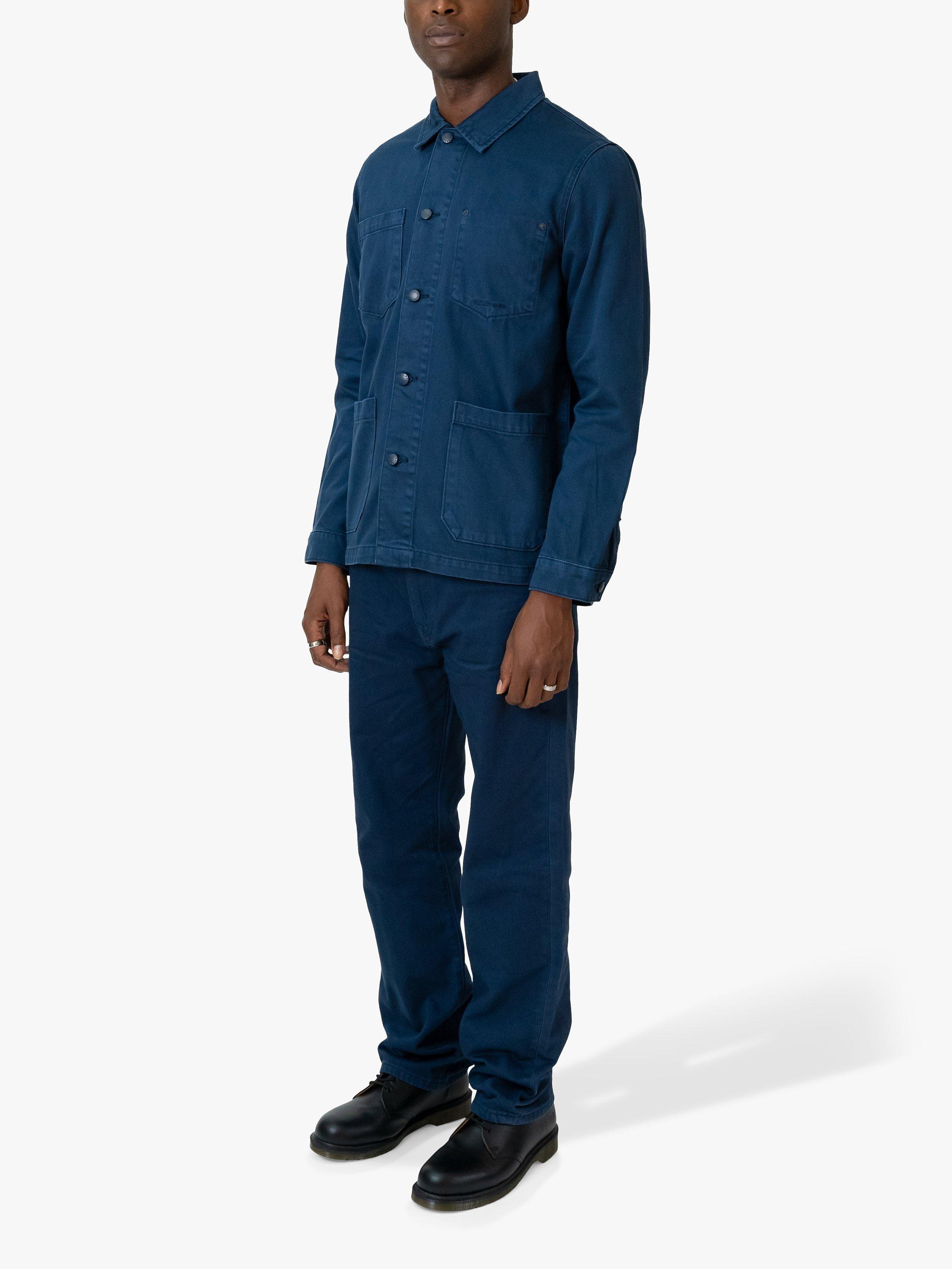 Product image 2 of 9, which shows M.C.Overalls 5 Pocket Regular Fit Denim Jeans, Navy, W26/L32