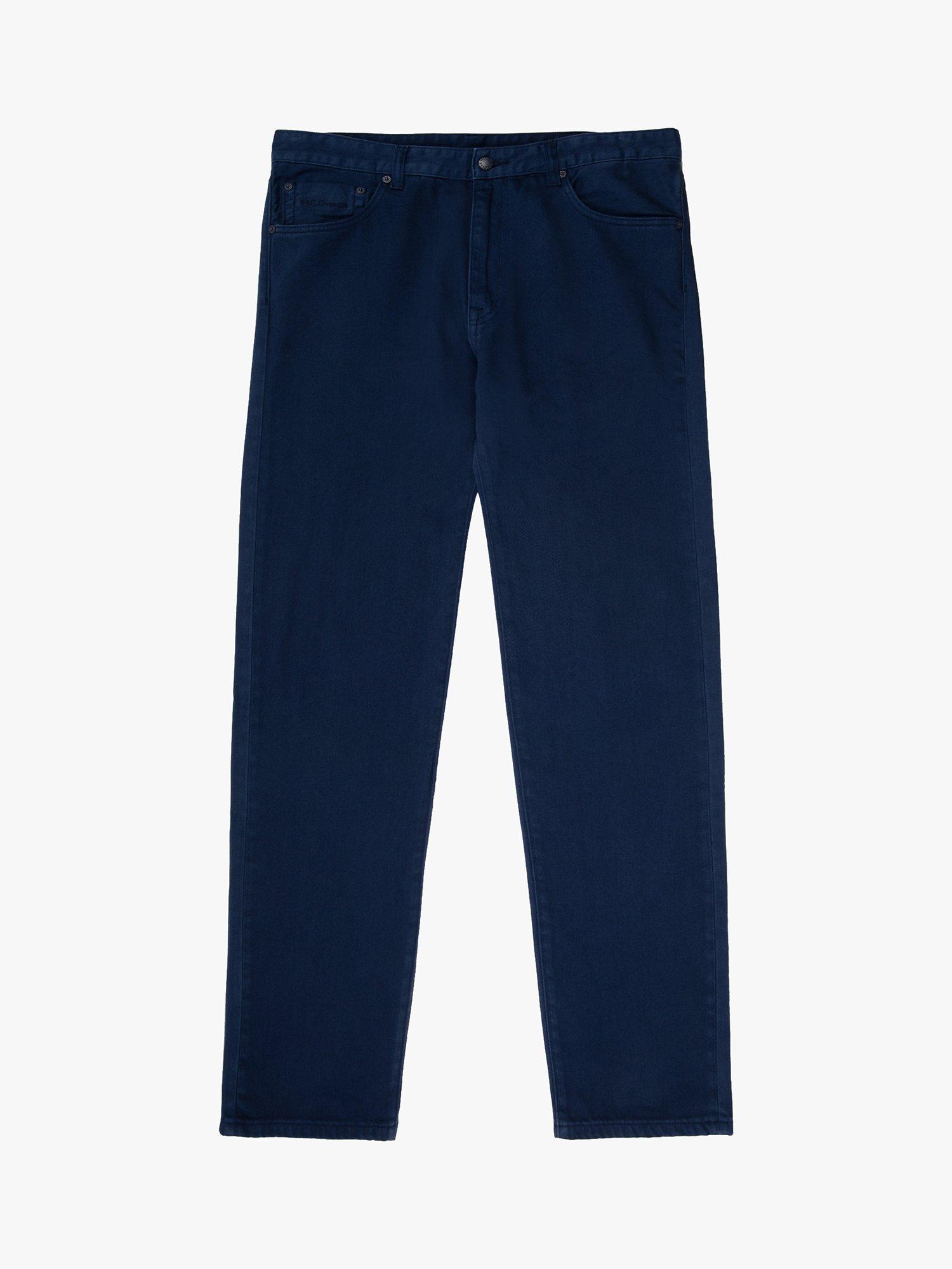 Product image 7 of 9, which shows M.C.Overalls 5 Pocket Regular Fit Denim Jeans, Navy, W26/L32