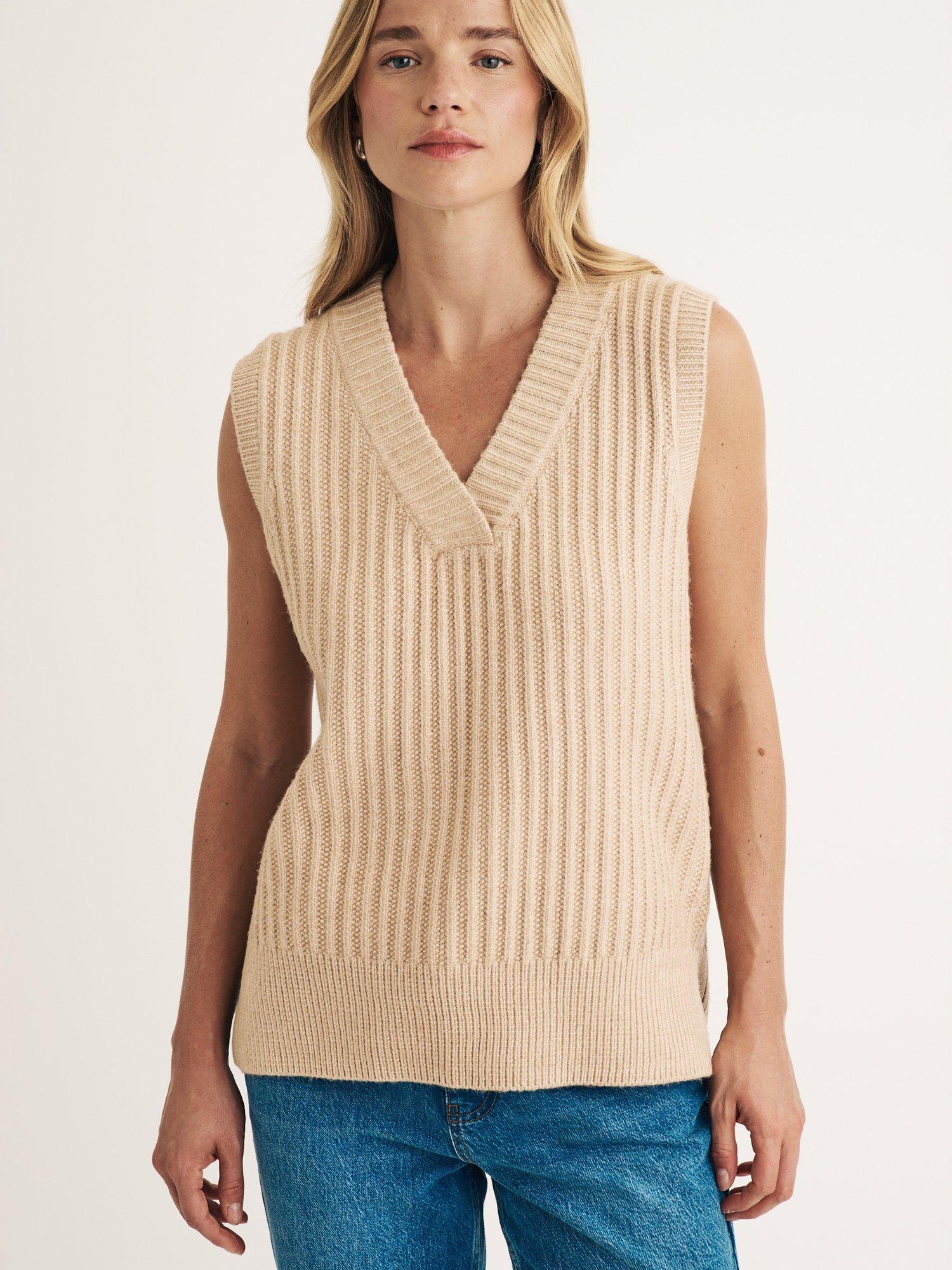 V neck sleeveless pullover hotsell