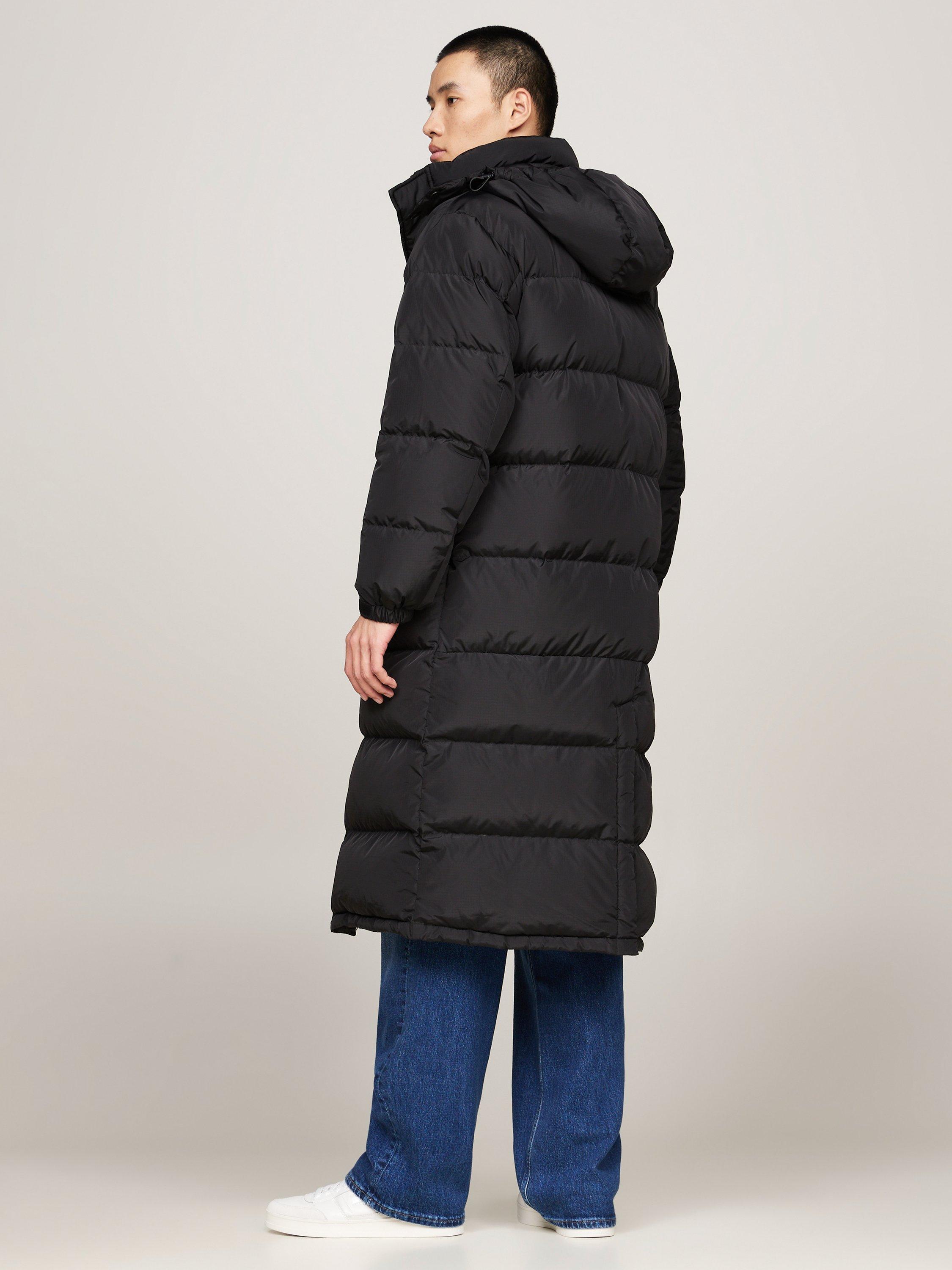 Product image 2 of 5, which shows Tommy Jeans Alaska Maxi Parka Jacket, Black, S
