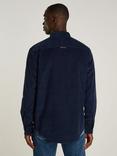 Tommy Jeans Regular Fit Organic Cotton Corduroy Shirt, Dark Navy