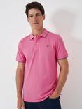 Crew Clothing Cotton Polo Shirt, Bright Pink