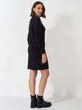 Crew Clothing Glitterball Knitted Dress, Black