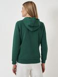 Crew Clothing Heritage Zip Through Hoodie, Light Green