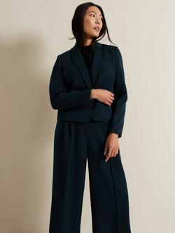 Phase Eight Arabella Crop Blazer, Green, Green