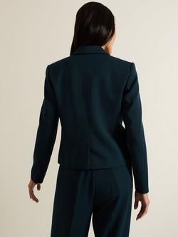 Phase Eight Arabella Crop Blazer, Green - view 2, Green