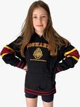 Fabric Flavours Kids' Harry Potter Hogwarts Hoodie, Black/Multi