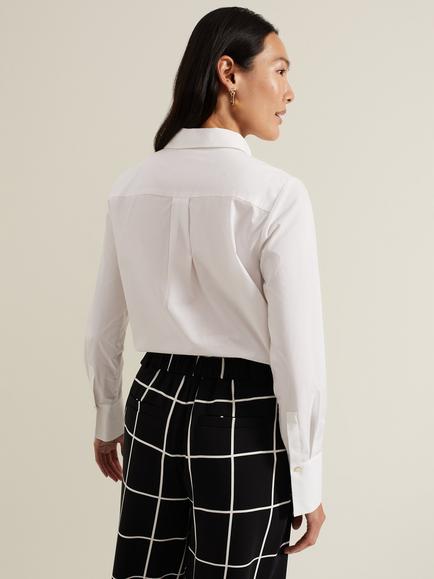 Phase Eight Long Sleeve Shirt, White - view 2, White