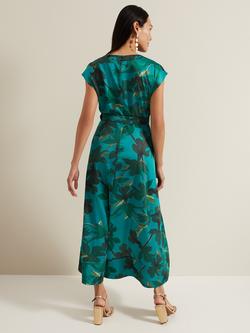 Phase Eight Sabrianna Midi Dress, Green - view 2, Green